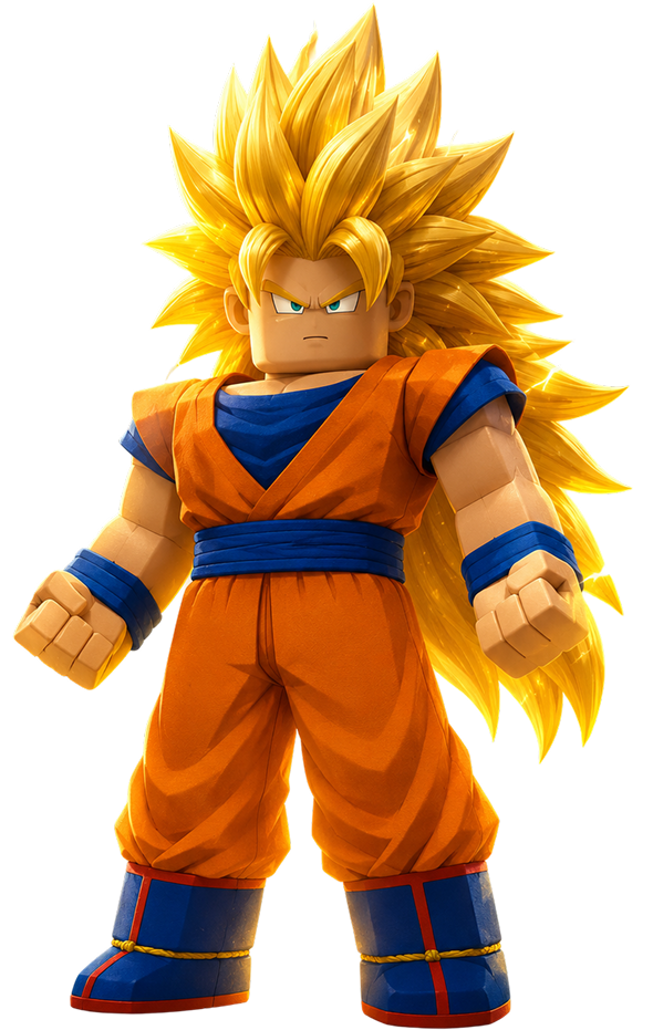 Super Saiyan Roblox character